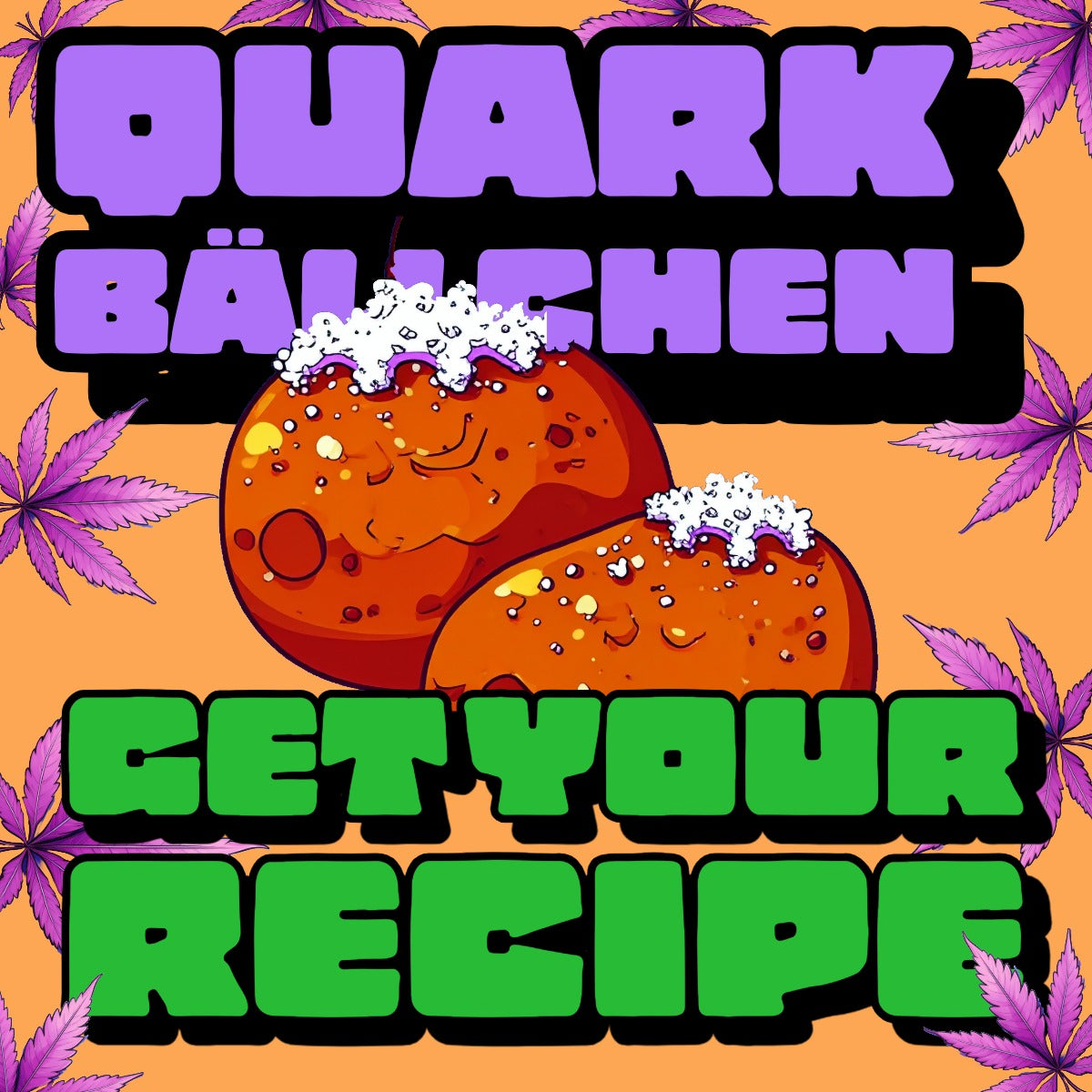 💚🍃 Quarkbällchen – Rezept PDF