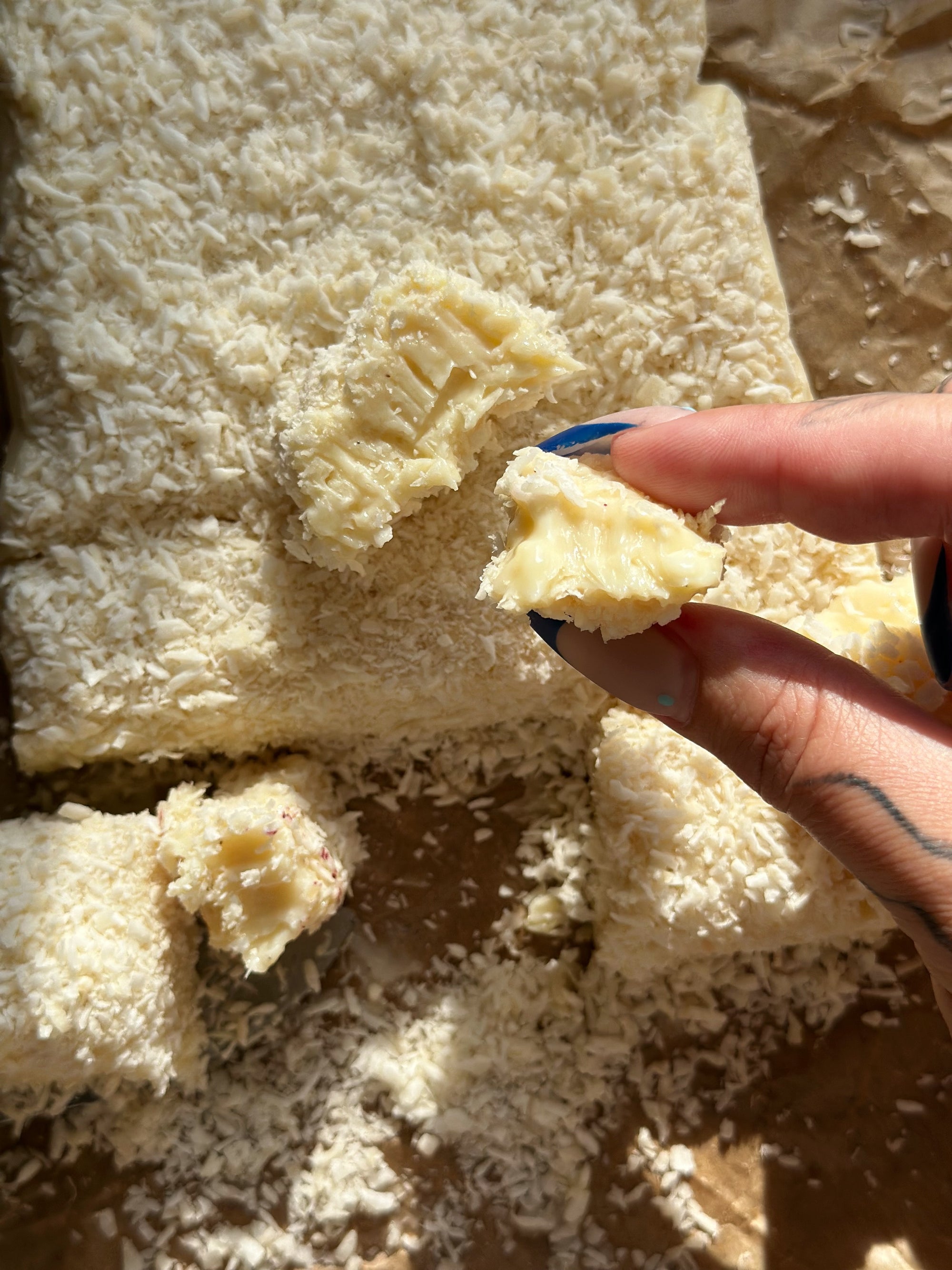 💚🍃 Kokos Fudge – Rezept PDF