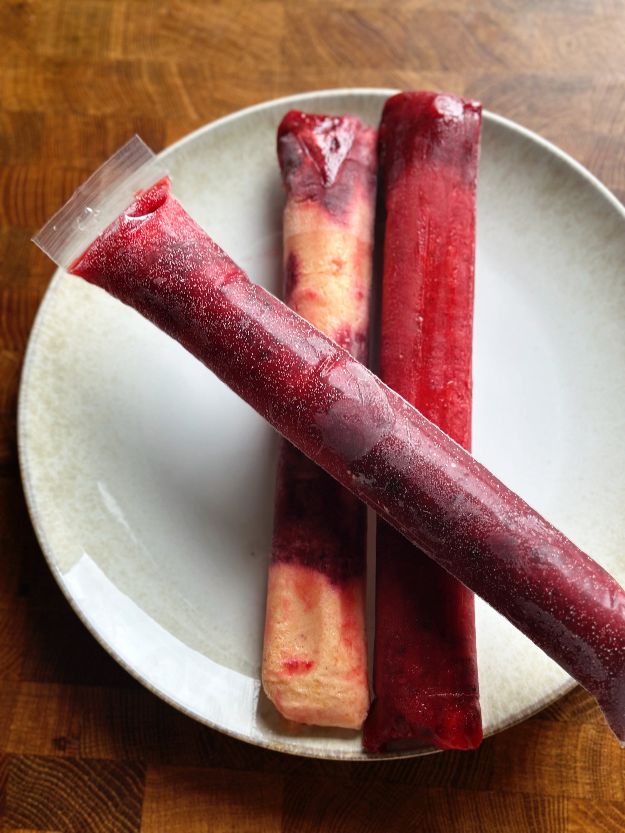 💚🍃 Brombeer-Erdbeer Wassereis – Rezept PDF