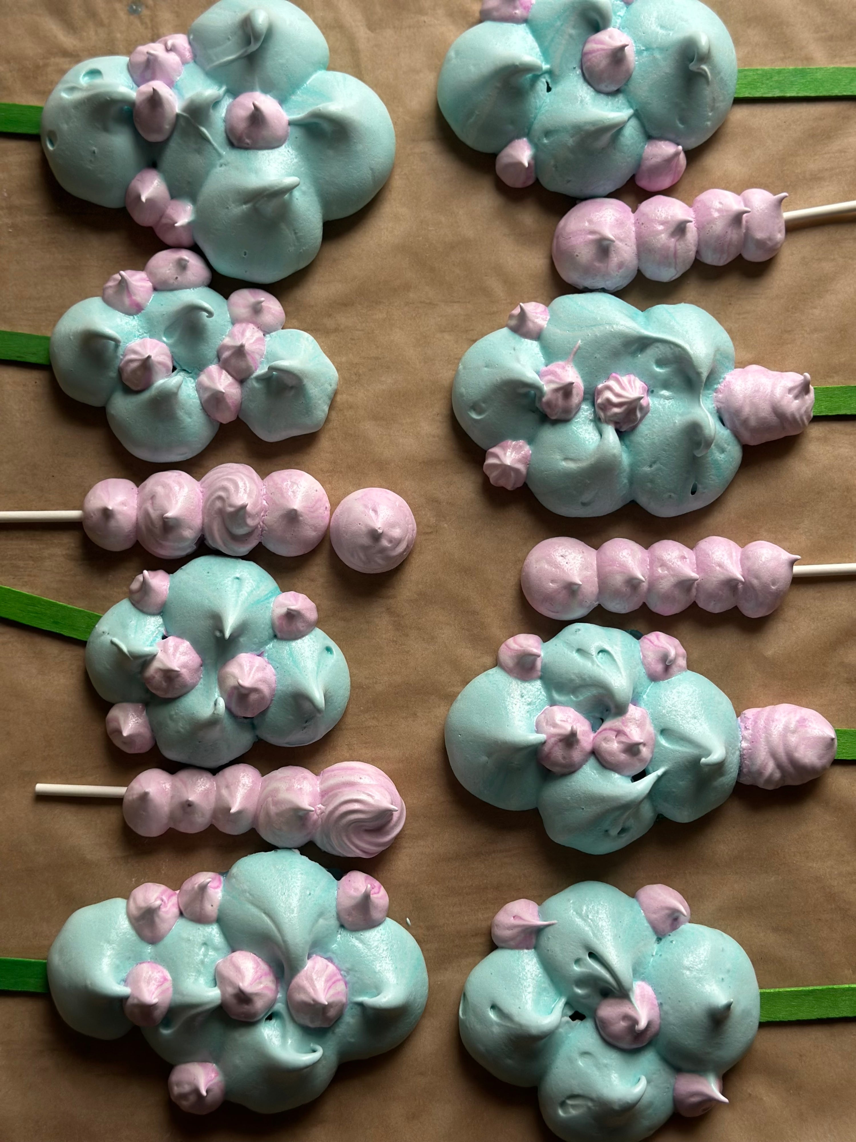 💚🍃 Buntes Baiser – Rezept PDF