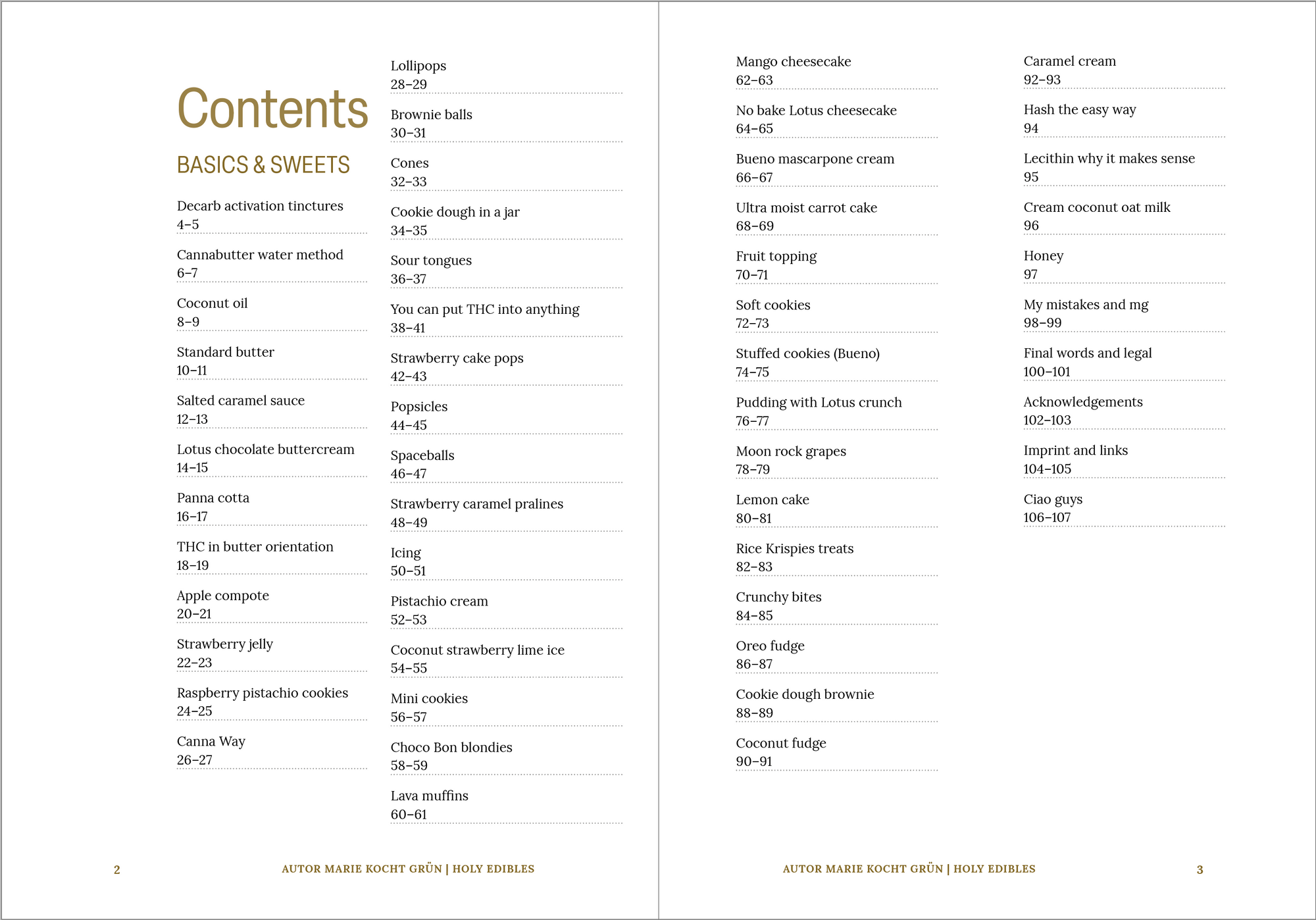 HOLY EDIBLES English Edition (PDF Download) – SWEETS 💚💨