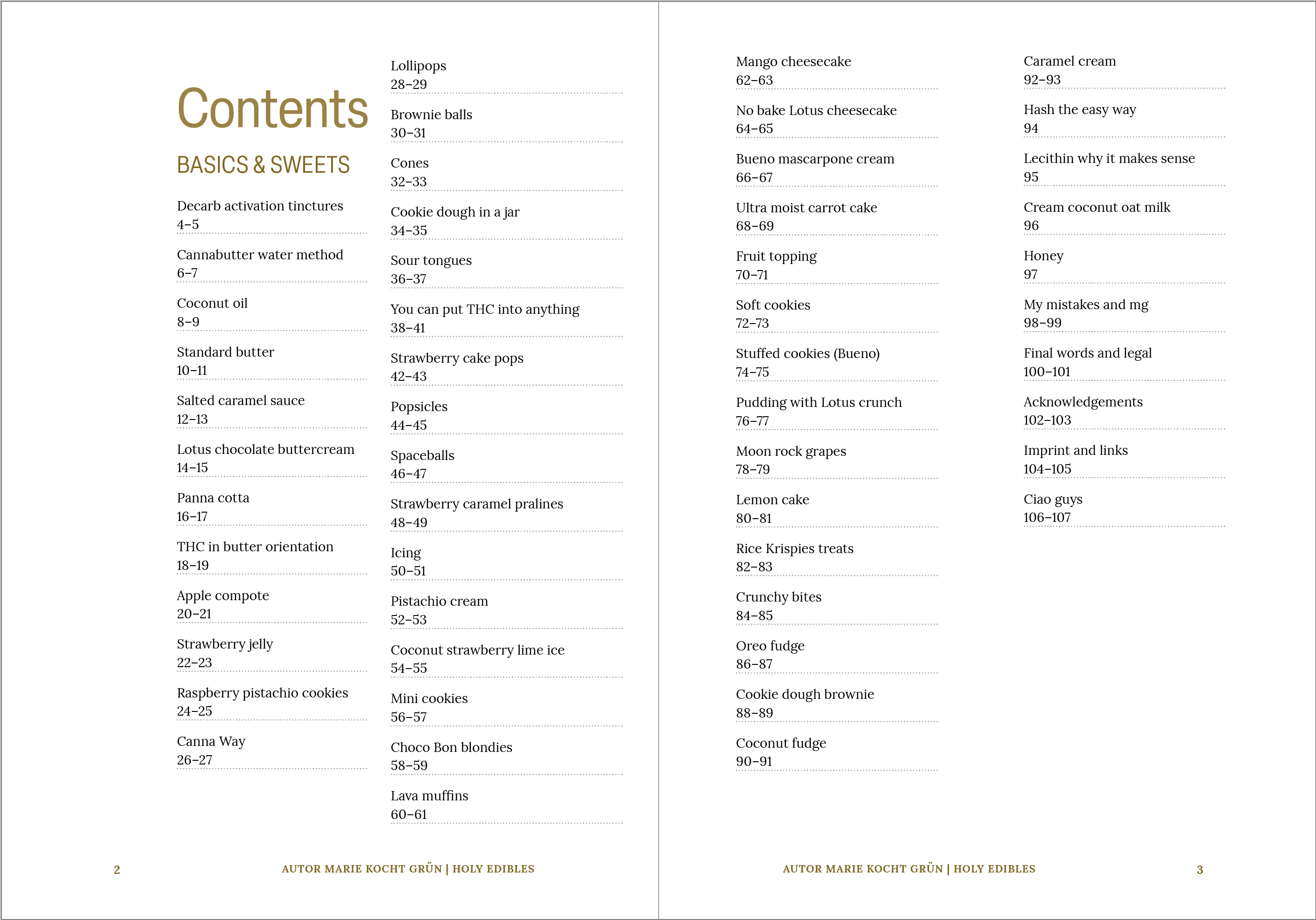 HOLY EDIBLES English Edition (PDF Download) – SWEETS 💚💨