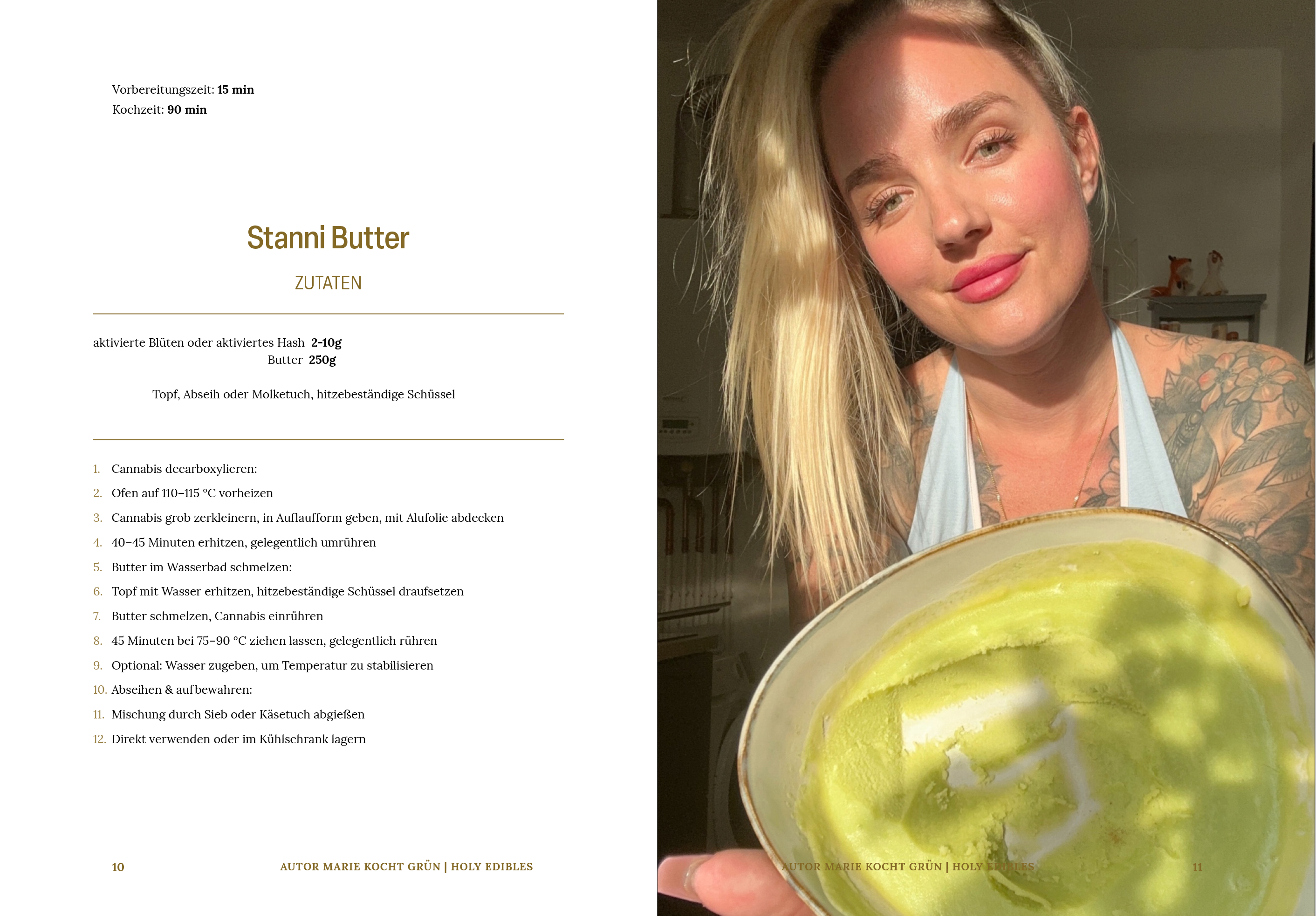 HOLY EDIBLES 💚🍃  45 Rezepte (THC-haltige Süßigkeiten) - (gebundene Ausgabe)