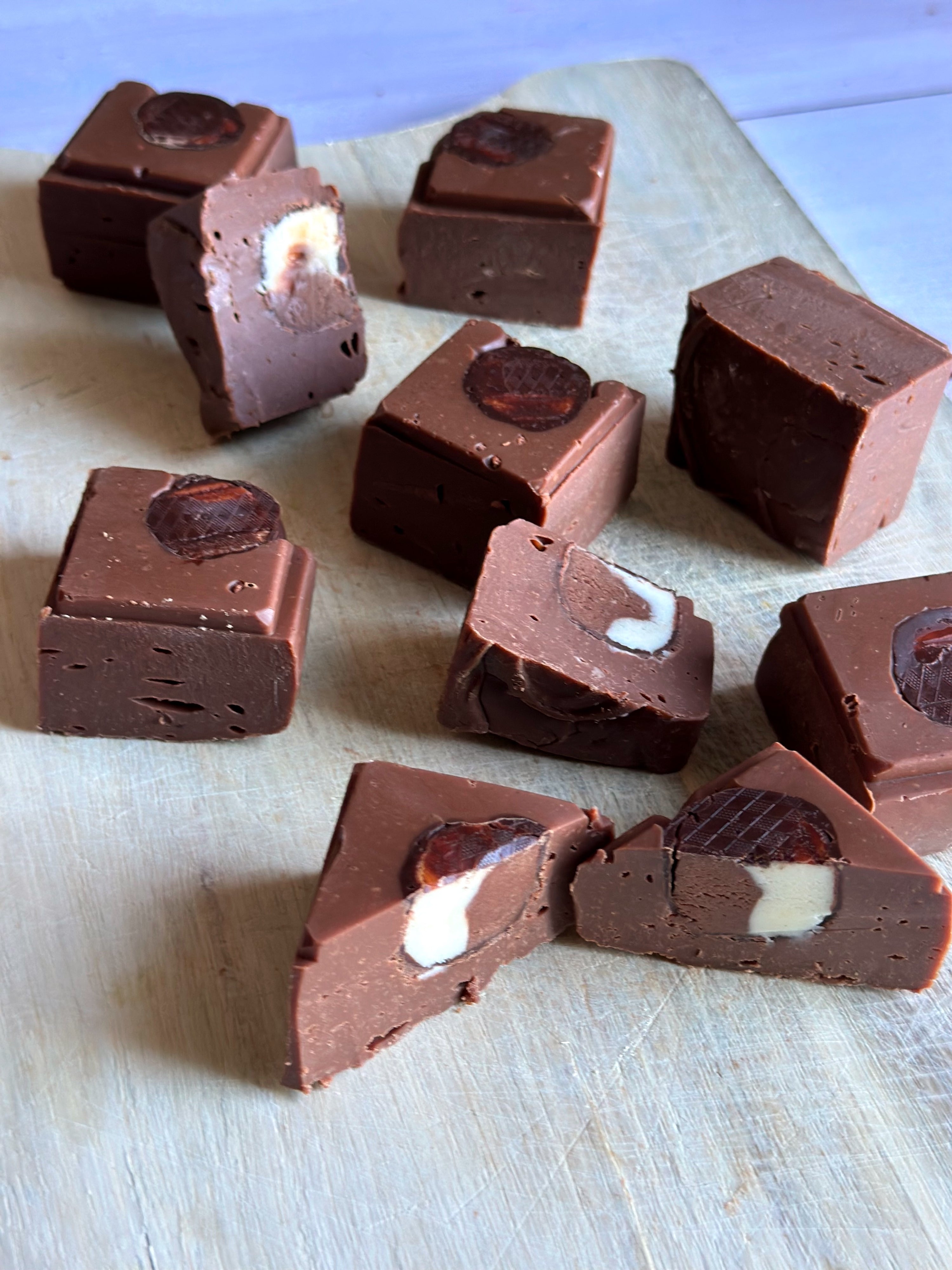 💚🍃 Schoko Fudge mit Oreo oder ähnlichem – Rezept PDF