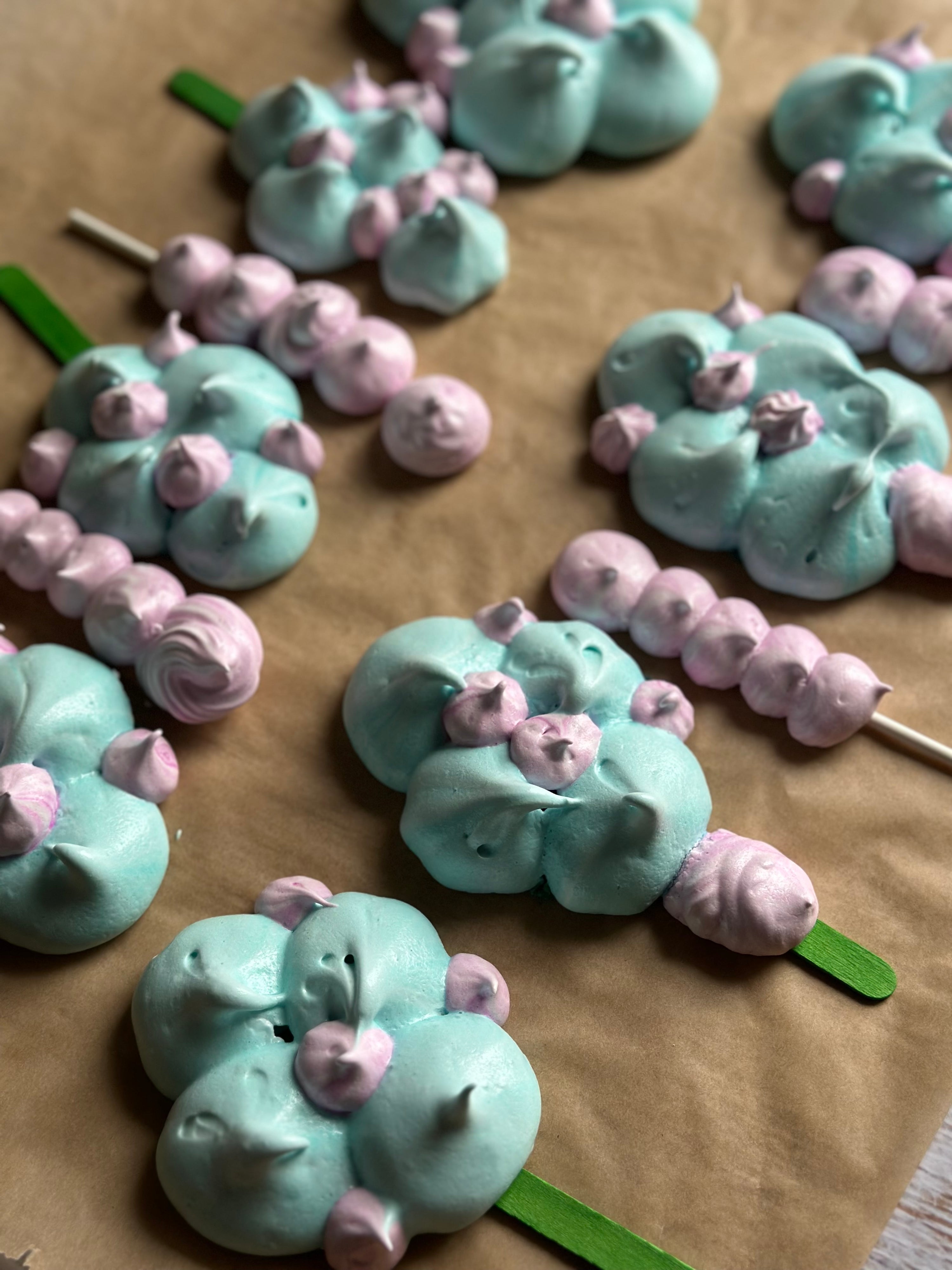 💚🍃 Buntes Baiser – Rezept PDF