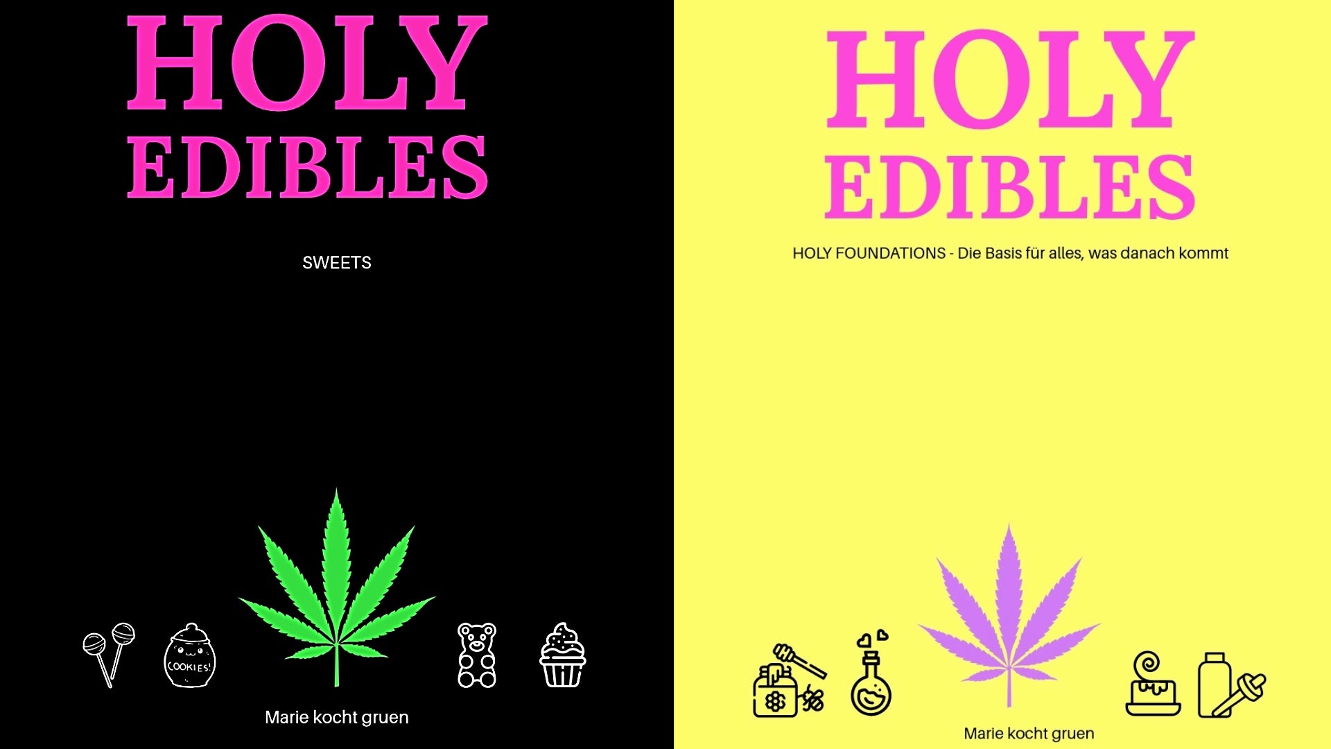 HOLY EDIBLES (PDF Download) – BUNDLE  Beide Bücher 💚