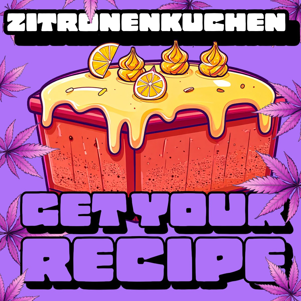 💚🍃 Zitronenkuchen oder 12 Muffins – Rezept PDF