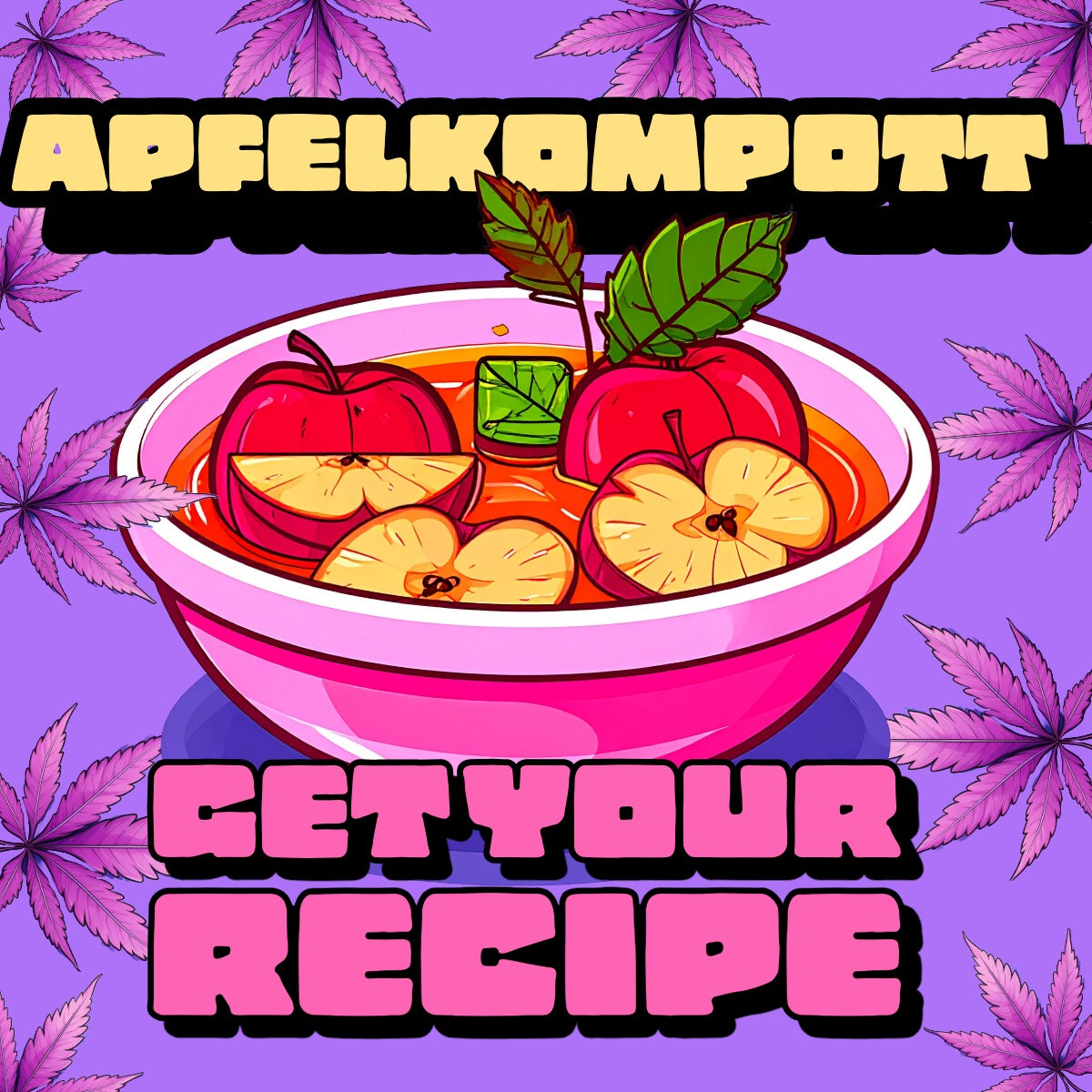 💚🍃 Apfelkompott – Rezept PDF